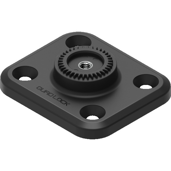 Quadlock 360 Base - Flat Rectangle 4 Hole